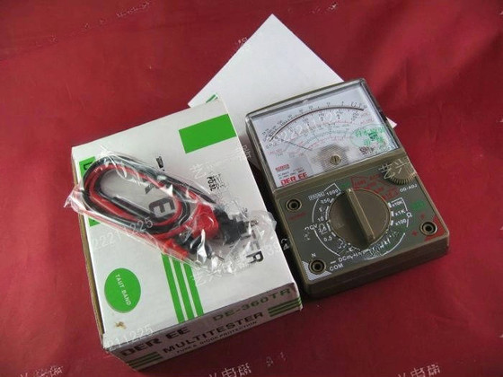 Pointer type multimeter, original imported hairspring multimeter DE-360TRE multimeter