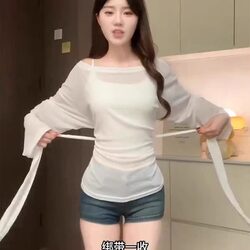 Sun Protection Cover-Up Top for Women, Knitted Sweater, 2026 New Style, Niche Design, Tie Waist, Hollow-Out Sheer Long Sleeves, Early Summer Outfit