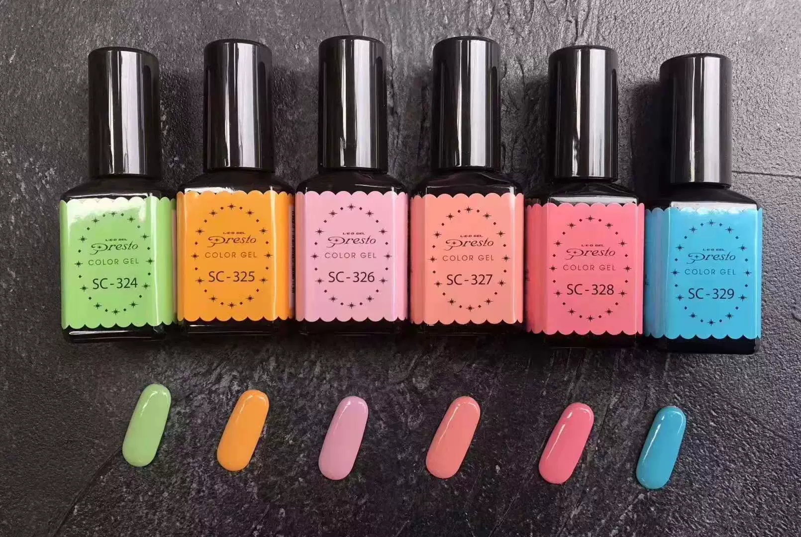 日本presto瓶装7月新色presto甲油胶指甲油胶光疗胶