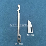 Morimoto Kansai 9803 nhỏ đầu vuông khóa liên động máy may lưỡi dao tự động cắt chỉ cố định dao 05-658 05-812