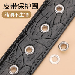 Belt Protection Ring, Leather Goods Round Hole Buckle, Belt Hole Repair, Webbing Punching Tool, Eyelet Buckle, Rivet, Button Ring