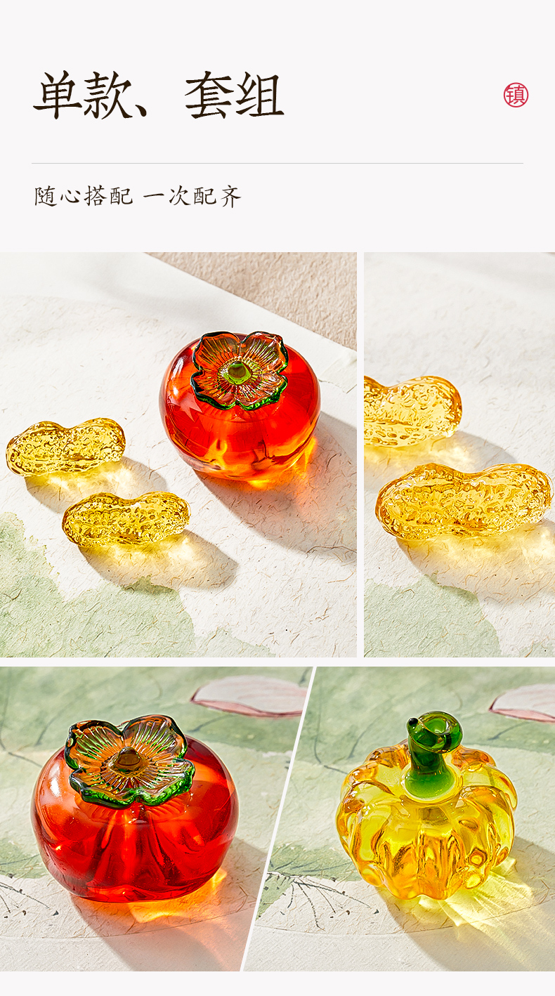 Liupintang クリスタルガラス製ペーパーウェイト - 書道練習