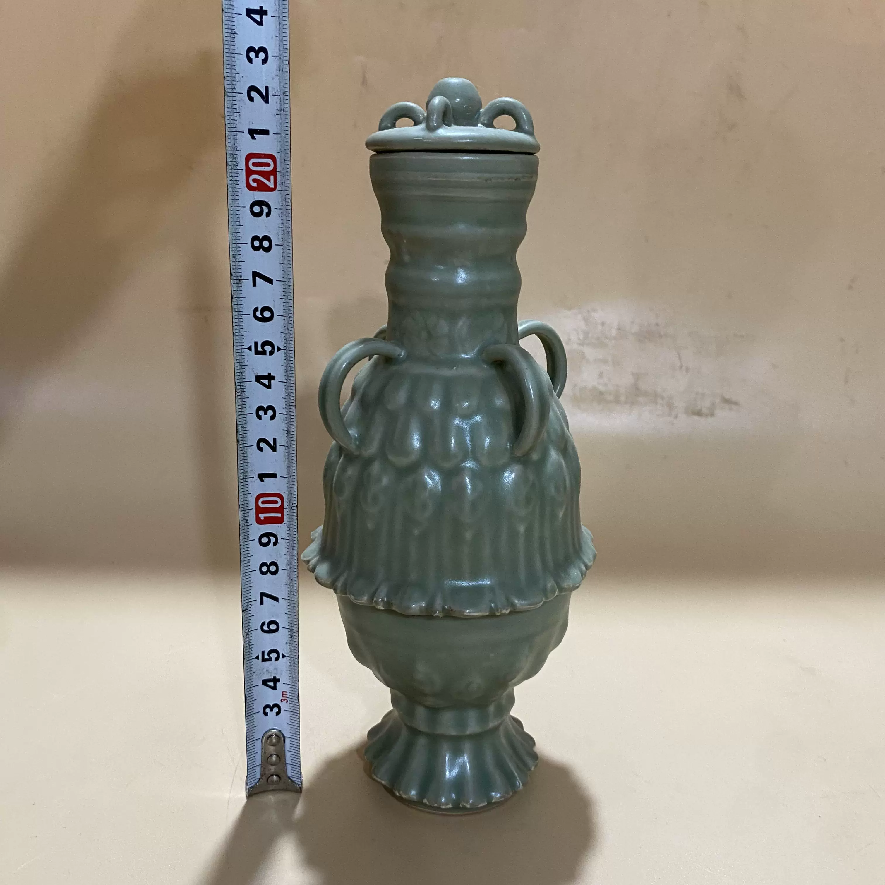 ♥南蛮　花瓶　桐箱付き　金繕いあり　骨董　古玩 銅器 | 金高刃物老舗