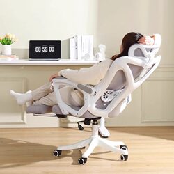 Zhaojiang Shijia Computer Chair, Home Office Chair, Comfortable for Long Sitting, Reclining Gaming Chair, Adjustable Desk Study Chair