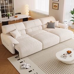 Helen Xianu Chenille Electric Functional Sofa Living Room New Model Lazy Recliner Fabric Sofa Bed Elephant Ears