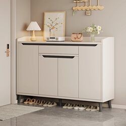 Yangman Solid Wood Shoe Cabinet for Home Entrance, Integrated Wall-Mounted Storage Cabinet, 2026 New Model, Popular High-End Outdoor Use