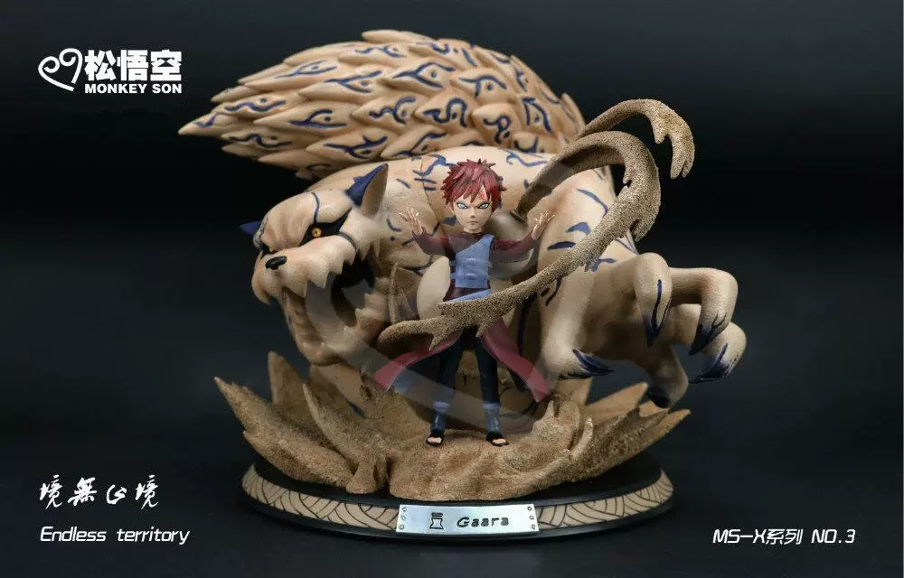 松悟空我爱罗一尾守鹤尾兽系列限量雕像手办gk