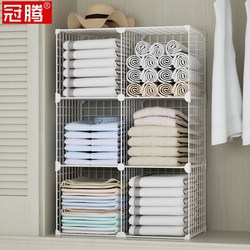 Wardrobe Organizing Tool, Cabinet Storage, Expandable Shelf, Partition Rack, Divider, Shelf, No-Nail Partition