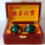 Ring tone ball-50mm green six small tai chi wooden box + cloth bag 