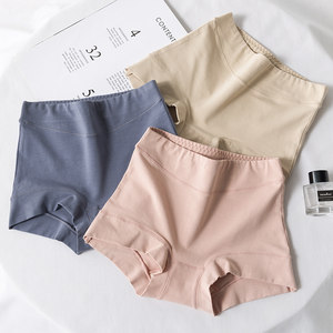 Foreign trade underwear women's original single day single export to Japan high waisted abdominal underwear women's pure cotton seamless sexy flat corner pants