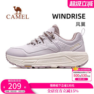 
Camel Wings Sports Shoes for Men and Women 2026 Autumn New Women's Shoes Casual Shoes Versatile Breathable Hiking Shoes