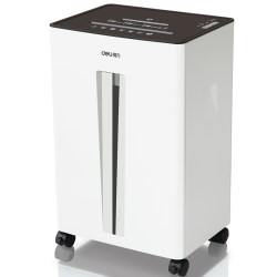 Deli 9918 shredder (white 1 set) 4*34mm 20 sheets 30L400W office equipment electric automatic powder chuck