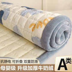 Milk Velvet Mattress for Home Bedroom Soft Cushion Dormitory Student Single Blanket Bedding Floor Mat Protector