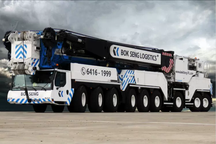 WSI 1:50 LIEBHERR LTM 1750起重机吊车合金模型Bok Seng#51-2059-Taobao