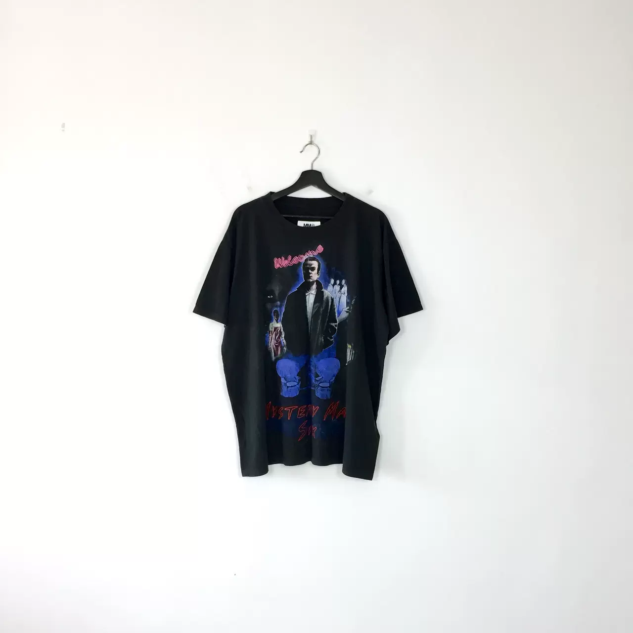MM6 Maison Margiela Mystery Man Tシャツ MM6 MAISON MARGIELA＜エムエム6 メゾン マルジェラ＞ ロゴ入りT
