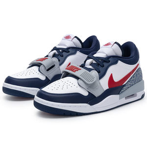 
Nike Nike 312 crackle pattern men's white blue and red shock-absorbing trendy comfortable sports basketball shoes CD7069-164