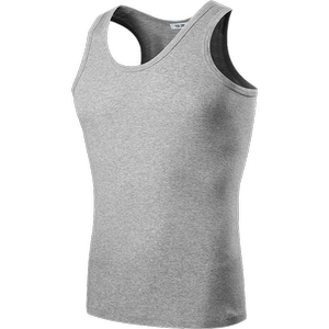 Hengyuanxiang men's vest men's summer pure cotton sweat-absorbing inner wear summer base hurdle sports fitness cotton sweatshirt