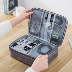Multifunctional Digital Storage Bag, Data Cable Storage Bag, Power Bank, Charging Cable, Mobile Hard Drive, USB Flash Drive, Travel Storage
