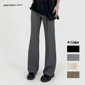 
High-end cleanfit slim-fitting trousers for men straight-down trousers American suit casual pants