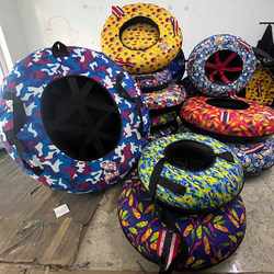 Ski Ring, Skating Ring, Inflatable Ski Tire Ring, Thickened and Wear-Resistant Roller Skating Ring, Grass Skating Ring, Air Cushion Ring, Shipped from Harbin