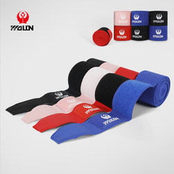 Five Dragon Boxing Bandages for Martial Arts, Muay Thai Hand Wraps, Combat and Sanda Cotton Elastic Hand Protection Straps for Men and Women