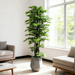 Indoor Artificial Plants, Large Fake Trees, Magnolia Fake Trees, Money Trees, Potted Plants for Living Room Sofa Side, Hotel Decoration