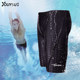 Swimming trunks men's long five-point professional adult swimming trunks swimsuit men's racing sports large size swimsuit anti-embarrassing pants