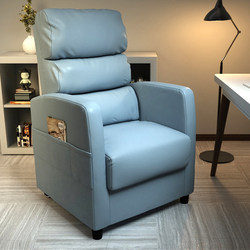 Lazy High-Back Computer Chair for Internet Cafes, Long Sitting Gaming Chair, Fabric Small Apartment New Single-Person Internet Celebrity Rental Chair