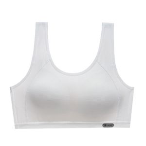 Girls' Underwear Two and Three Stages Junior High School Students Sports Shockproof Vest Adolescent Girls Development Bra Summer
