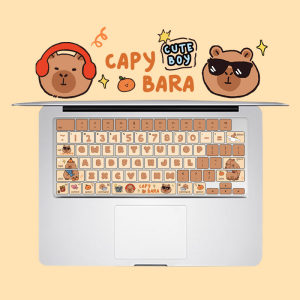 
Applicable to MacBook silicone keyboard film m2 protection 3air Apple laptop 14 computer pro13 Kapibala