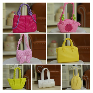 Doll accessories doll bag fashion accessories, small cloth peaches, Lifa bag handbags