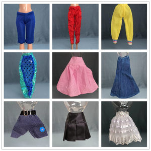 58 yuan free shipping Baba doll clothing single -piece skirt and pants dressing doll clothing jacket DIY freely wear three