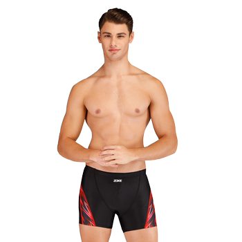 Chauke swimming trunks men's boxer length adult swimming