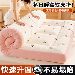 Milk Velvet Mattress Soft Pad for Home Use, Winter Fleece Pad, Thickened Warm Mattress, Special Mattress for Rental Housing