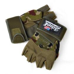 American Schiek Fitness Half-Finger Gloves for Weightlifting, Dumbbells, Youth Equipment Training, Wrist Protection, Fitness Sports Gloves