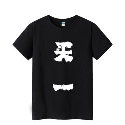 Volleyball Boy Manga Merchandise Onigiri Miyato Miyaji T-Shirt Buy One Get One Free Fun Text Pure Cotton Short-Sleeve T-Shirt