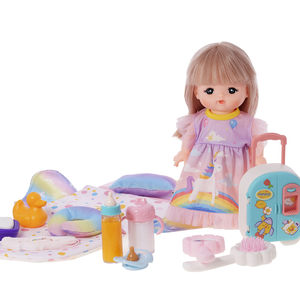 
Suitable for Milu doll accessories sleeping bag, bottle, comb suitcase, underwear, girls DIY play house toys