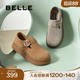 
Belle women's shoes retro thick sole heightened full-packed Birkenstock shoes 2025 new casual loafers D4V1DAM5