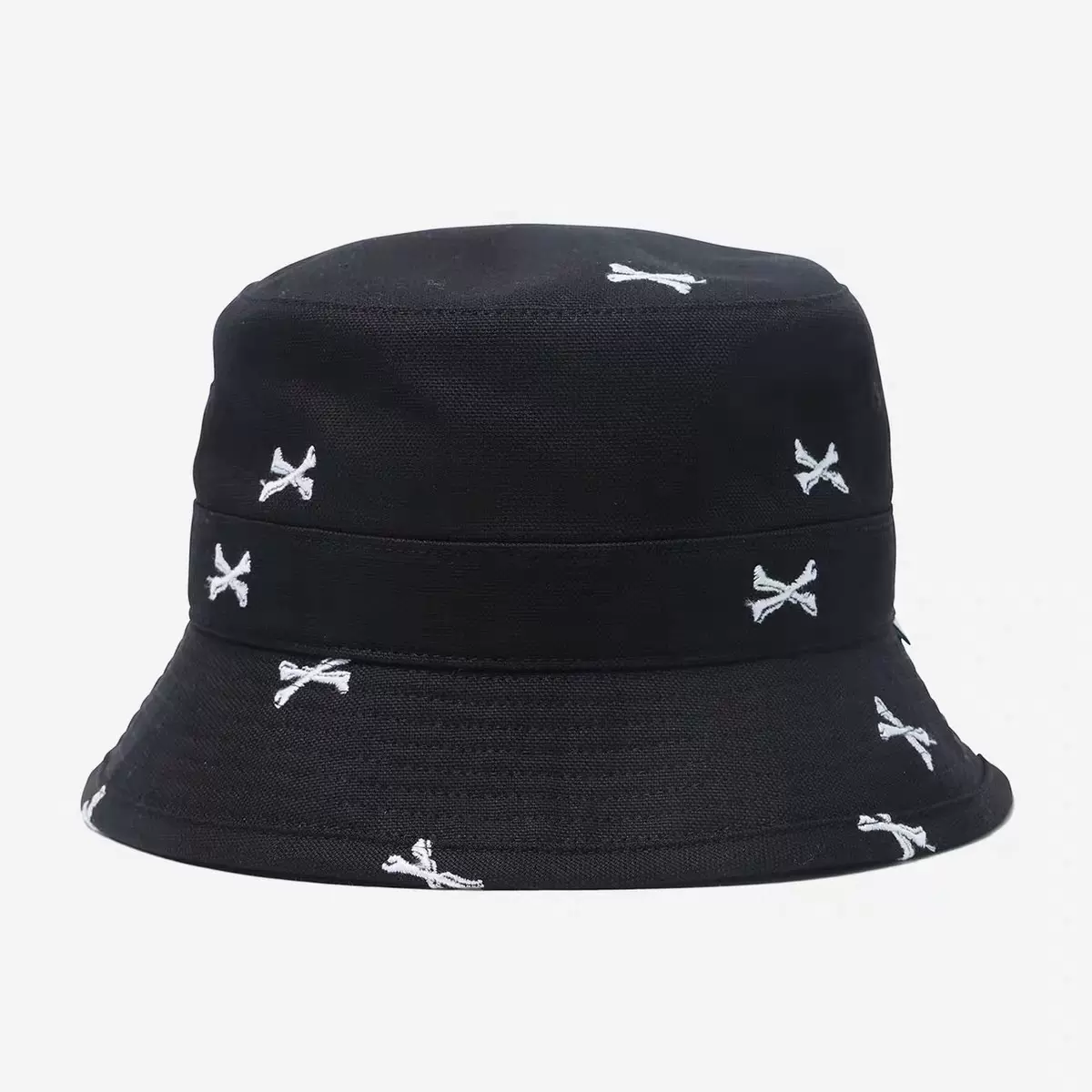 成都现货WTAPS BALL 01 HAT COTTON OXFORD 日系骨头刺绣渔夫盆帽-Taobao