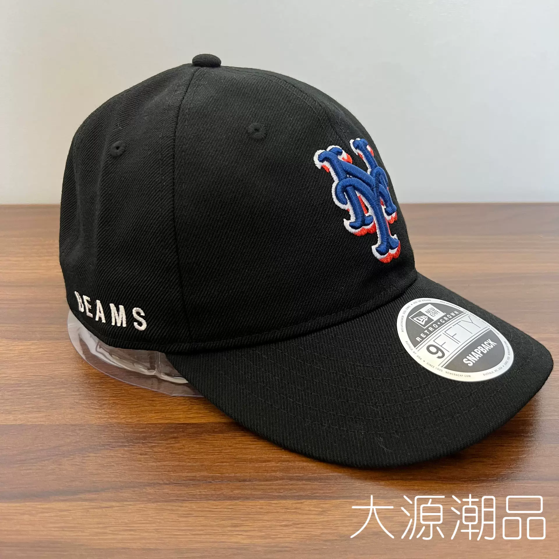 成都现货BEAMS NEW ERA 联名9Fifty Retro Crown Cap弯檐棒球帽-Taobao 