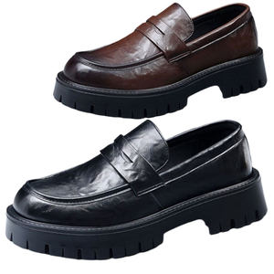 
Men's shoes 2026 new style this year's popular hot style handsome high-end trendy men's leather shoes men's young people with suits