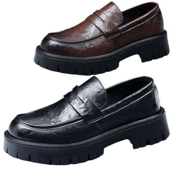 
Men's shoes 2026 new style this year's popular hot style handsome high-end trendy men's leather shoes men's young people with suits