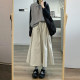 Homemade Sweet Japanese Workers Wind Mi Apricot Skirt Female Summer Student Skill