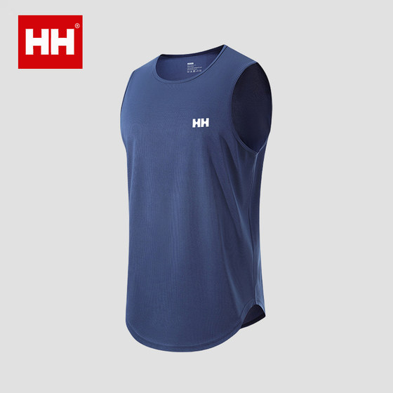 
Official genuine HH sweat-relieving quick-drying vest for men running, popular fitness, casual breathable sports, men's sleeveless vest