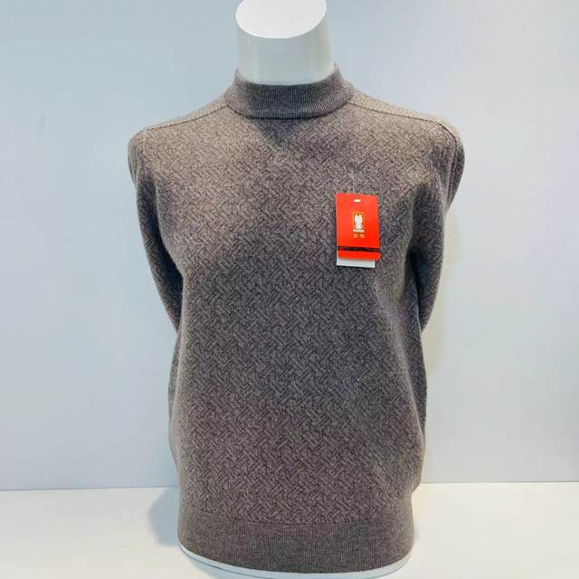 Golden Rabbit Brand Evergrown Cashmere Sleeve Men's Sweaters Middle ...