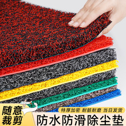 Entrance Door Mat, Entrance Door Loop Pile Mat, Thickened, Waterproof, Non-Slip, Cuttable, Stain-Resistant Door Mat, Commercial Carpet