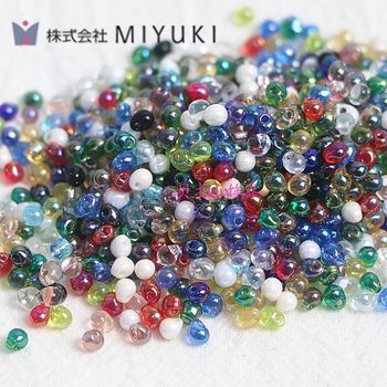 
MIYUKI glass water drop rice beads beads