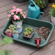 Home Succulent Planting Soil Change Operation Pallet Gardening Floor Mat Anti-Dirty and Anti-Slide Soaking Basin Fertilization Plastic Pallet