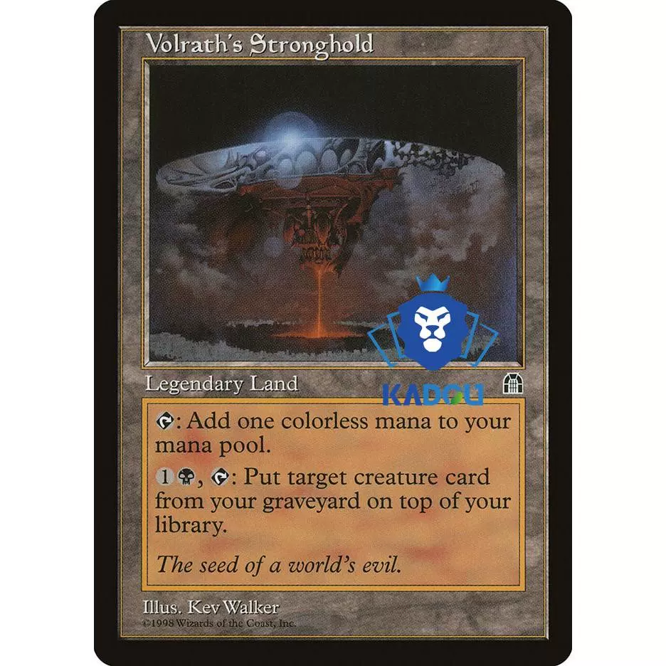 Volrath's Stronghold / ヴォルラスの要塞 Volrath's Stronghold · Stronghold (STH) #143 · Scryfall
