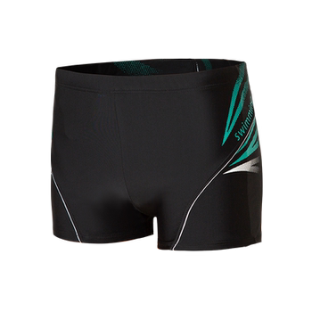 Sanqi swimming trunks men's swimsuit Korean flat corner hot spring loose fashionable adult low waist anti-embarrassing swimming shorts